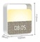 Будильник-ночник Midea Clock Alarm Night Light Elegant, Белый